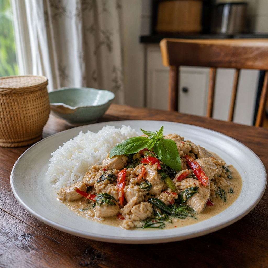 Thai Basil Milk