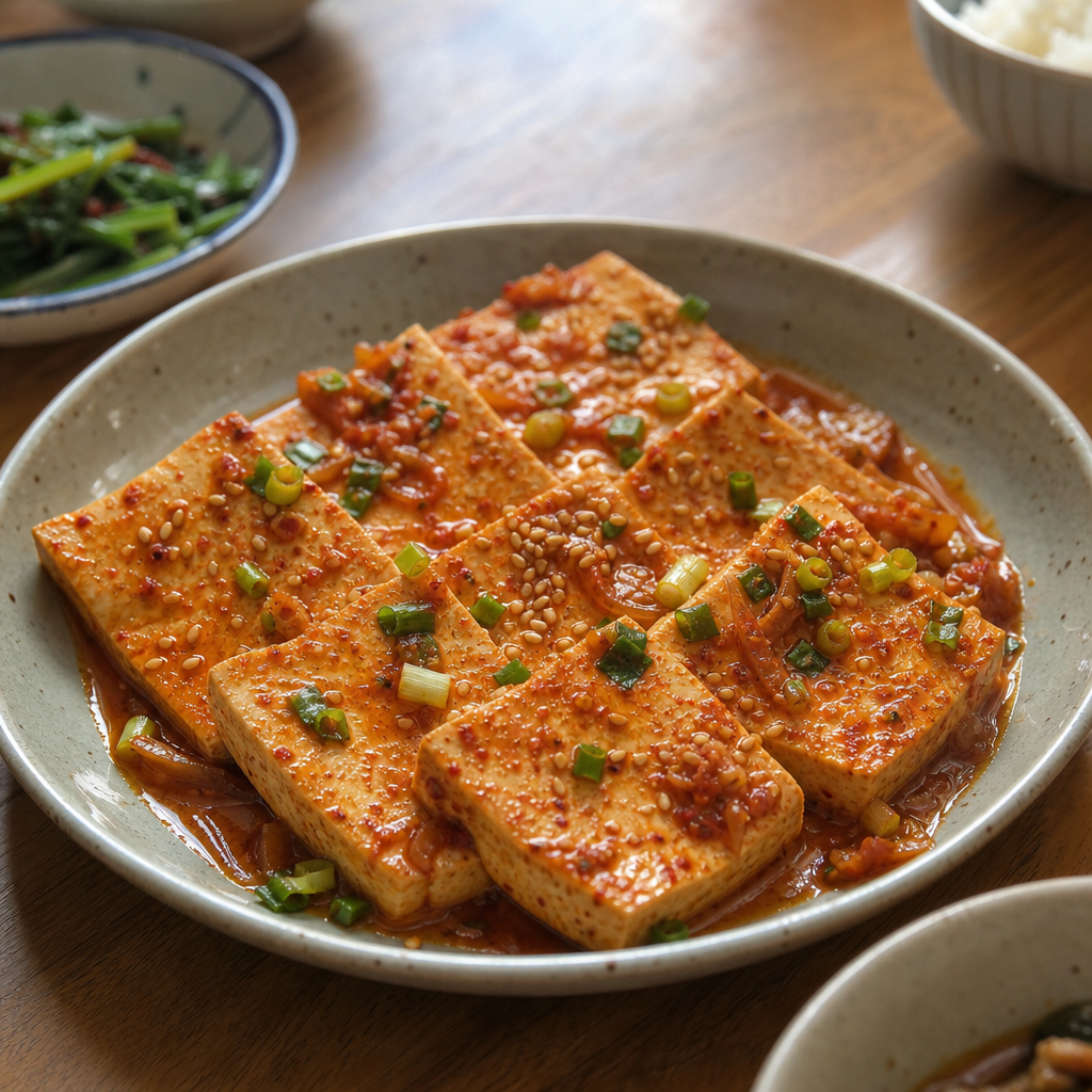 Dubu Jorim (Korean Braised Tofu)