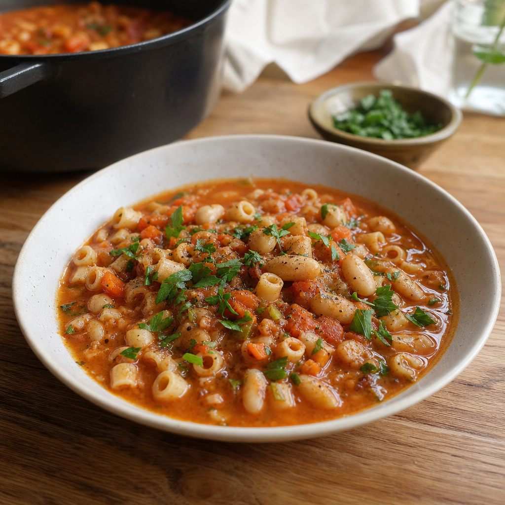 Tuscan Pasta e Fagioli